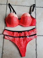 Hunkemöller Unterwäscheset orange BH/Slip/String Thüringen - Bucha Vorschau