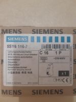 107_Siemens 5SY6116-7 Leitungsschutzschalter Bayern - Herzogenaurach Vorschau