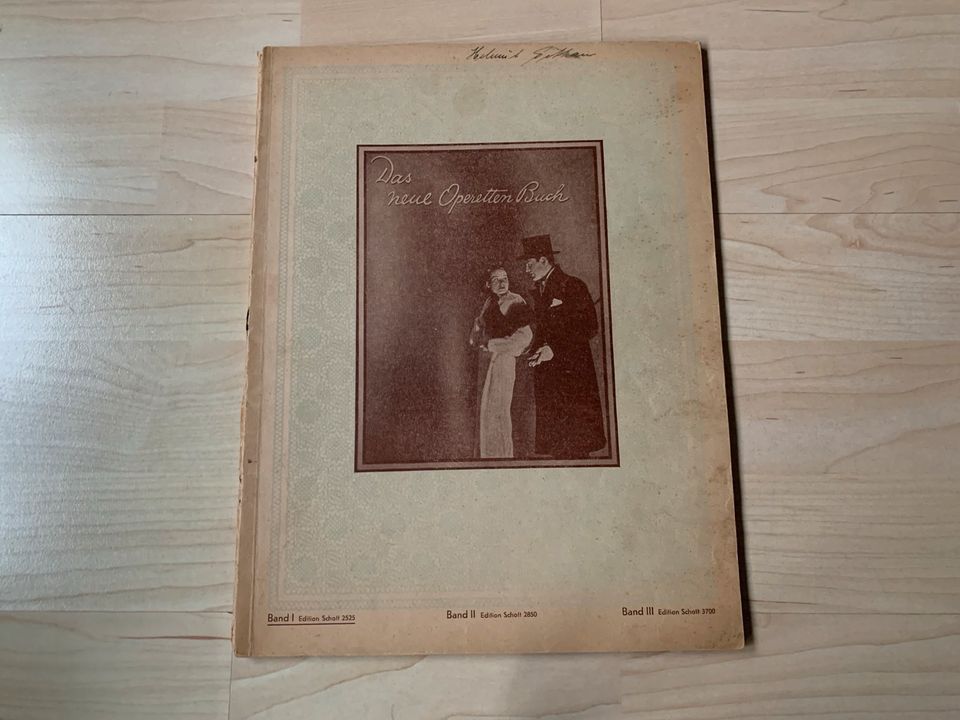 Klaviernoten „Das neue Operetten Buch“ von 1925 Antik in Frankfurt am Main