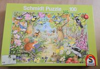 Schmidt Puzzle 100 - Tiere im Wald 56370 Sachsen - Hartmannsdorf Vorschau