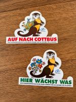 2 Sticker Bundesgartenschau Cottbus 1995 NEU! Sachsen - Pegau Vorschau