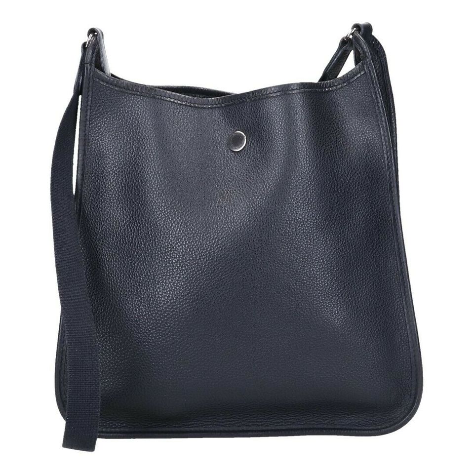 Hermès Vespa Tasche Handtasche aus Leder in schwarz in Darmstadt