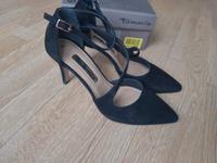 Tamaris Wildleder Pumps/Heels, Gr. 38, schwarz neuwertig Köln - Porz Vorschau