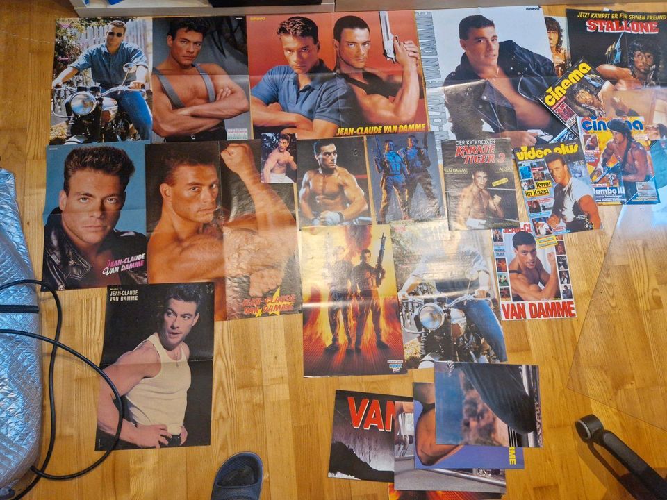 Sammlung Poster Jean Claude Van Damme Bravo Cinema Video Plus in Verden