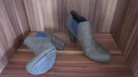 Pumps graublau Gr 36 Stiefeletten Niedersachsen - Braunschweig Vorschau