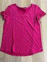 Kurzarmshirt rosa, weiße Blüten Cecil Gr. M      L 60 x B 44 Thüringen - Suhl Vorschau