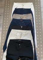 8 Hosen Größe M 38 schwarz blau beige weiß gestreift Dresden - Räcknitz/Zschertnitz Vorschau