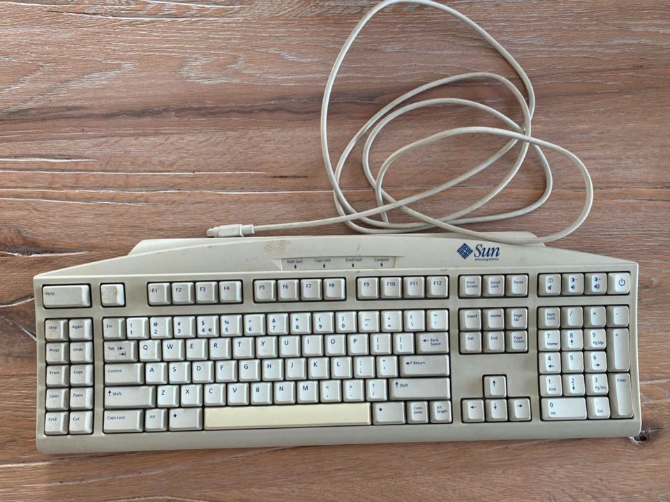 Sun computer keyboard  type 6 in Ofterdingen