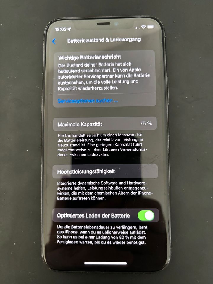 Apple IPhone 11 Pro Gebraucht in Dörth