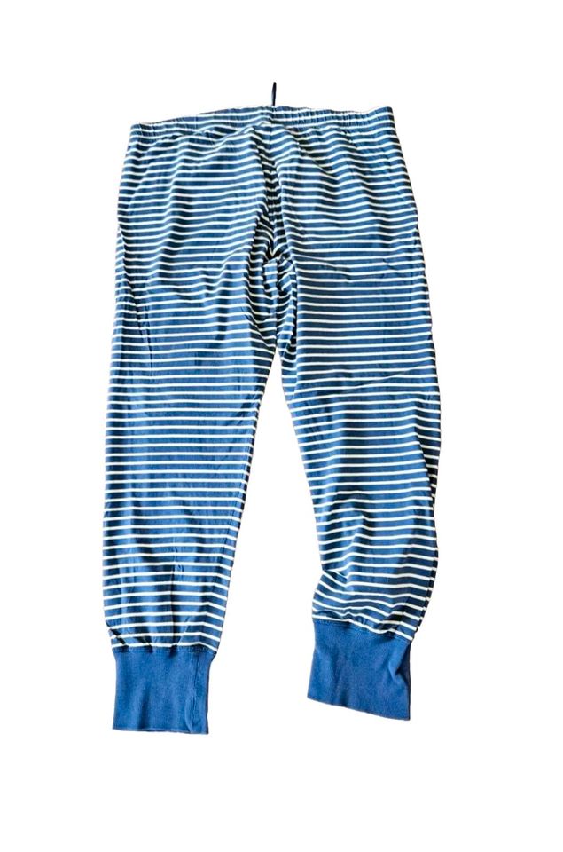 S.OLIVER Damen Pyjama Schlafanzug blau  Schlafhose+Oberteil lang in Mainz