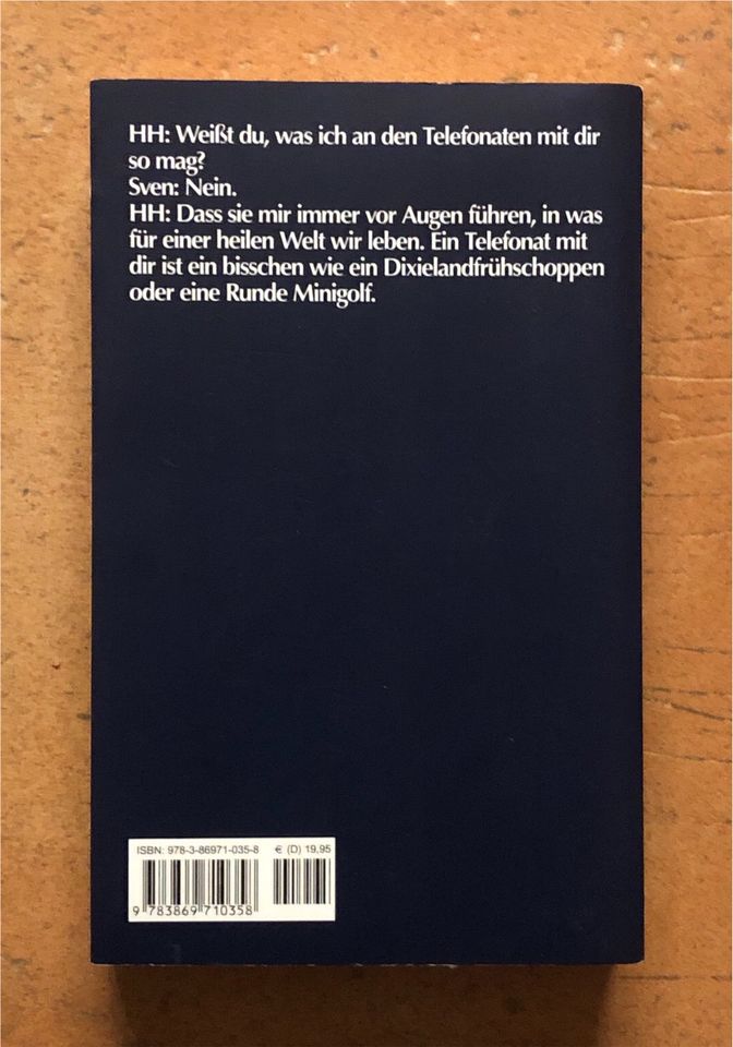 Meine Jahre mit Hamburg-Heiner - Logbücher - Sven Regener in Halle