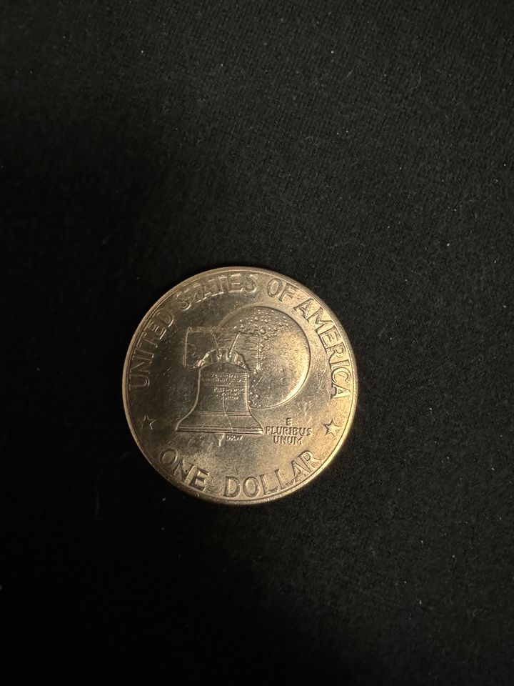 USA 1 Dollar Silbermünze  1776-1976 in Tübingen