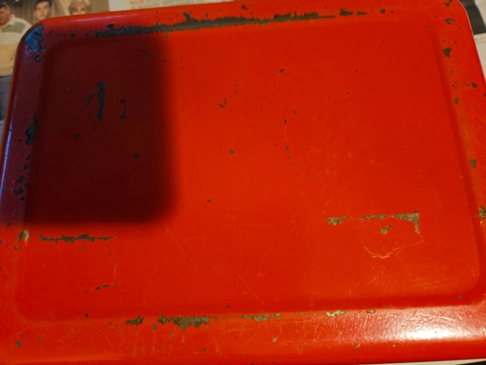 DAD Decayeux Geldkassette rot 20x15x5cm gebraucht in München