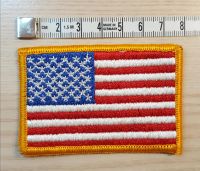 Bügel-Applikation USA-Flagge Stars and Stripes 8 cm x 5 cm *Neu* Hessen - Vellmar Vorschau