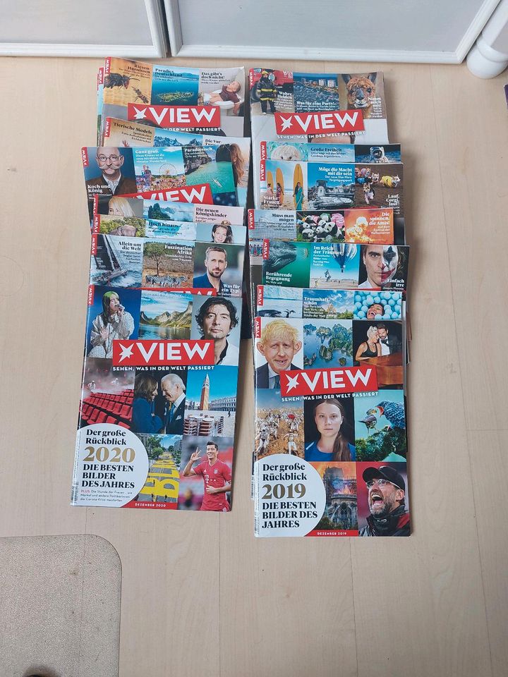 Stern VIEW, Zeitschriften, komplett 2019 und 2020 in Bad Segeberg