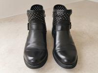Bata Leder-Stiefeletten OrthoLite - schwarz - wenig getragen 37 Bayern - Waldbrunn Vorschau