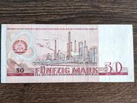 Fünfzig Mark DDR Banknote Geldschein 50 Mark Sachsen-Anhalt - Wernigerode Vorschau
