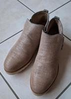 Süße, leichte Sommer-Stiefeletten im Leinen-Look Beige Gr42 Duisburg - Walsum Vorschau
