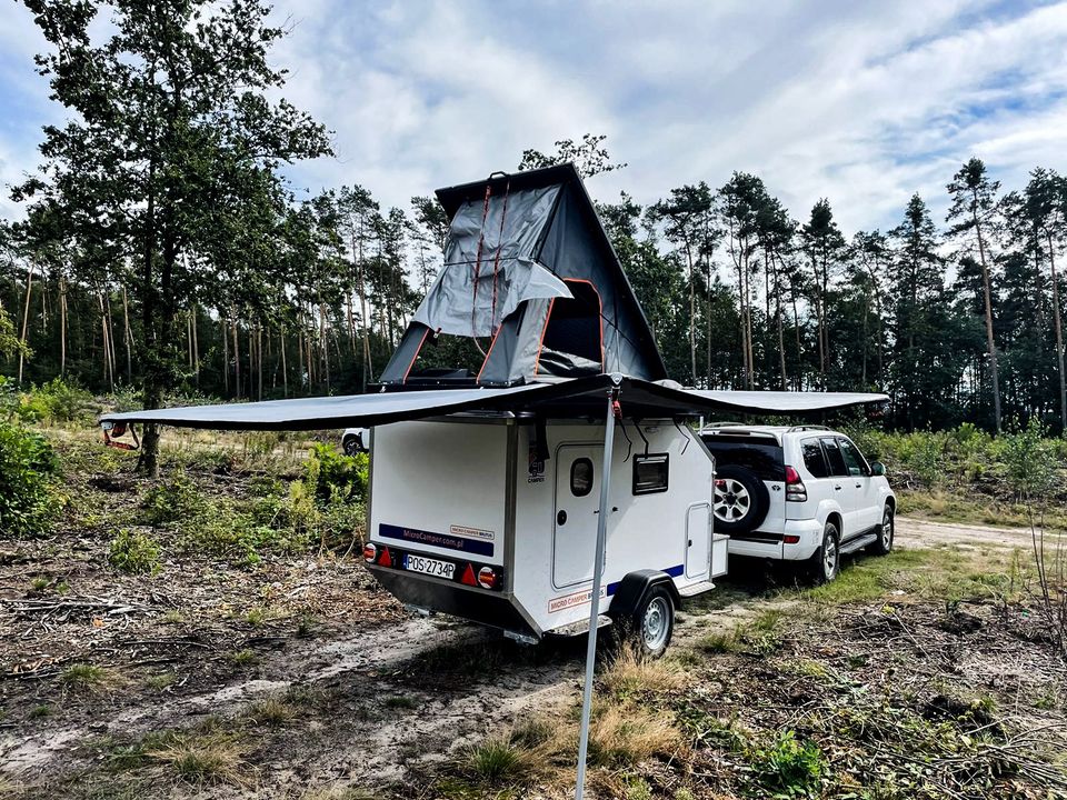 Mini Wohnanhänger - Wohnwagen - Mieten Camper Festival in Uslar