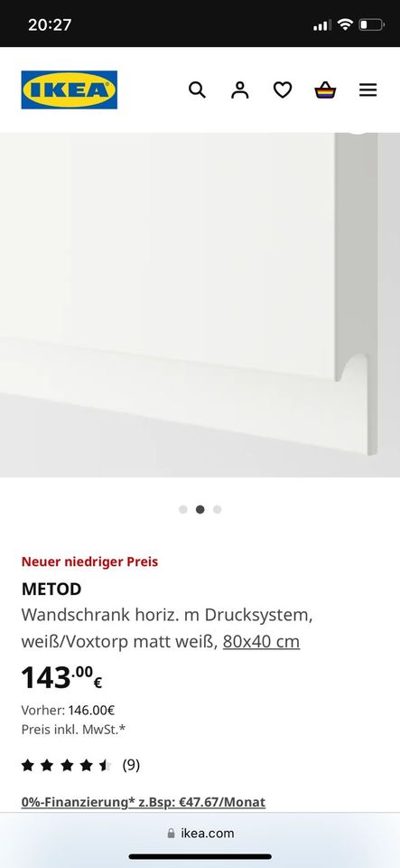 Verkaufe IKEA Küchenschrank „Metod“ in Neubrandenburg
