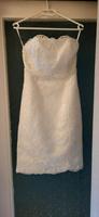 Standesamt -Brautkleid Bianco Evento creme-weiß  S-36 Sachsen - Grimma Vorschau
