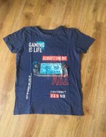 Blaues Jungen-Shirt mit Aufdruck „Gamer“ Gr. 146/152 Thüringen - Suhl Vorschau