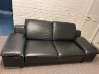 Couch Leder schwarz , Garnitur, Sofas Nordrhein-Westfalen - Moers Vorschau
