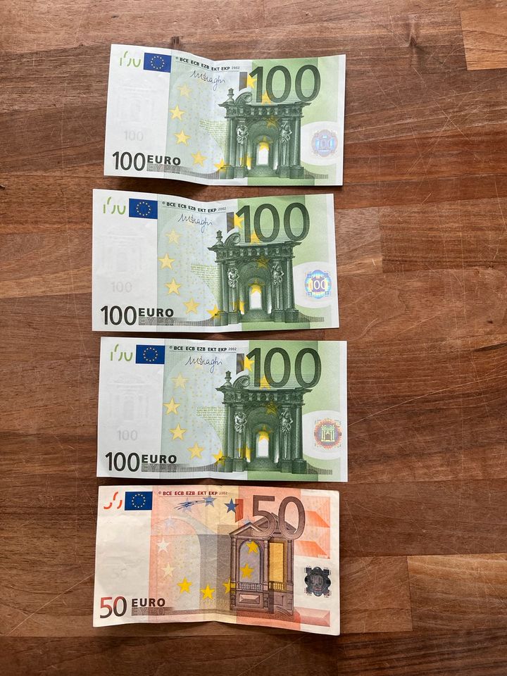50 € Schein aus 2002, x - Serie in Berlin