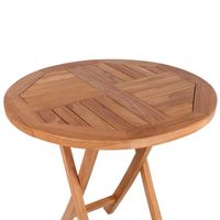 Gartentisch Beistelltisch Dumai Teak 70 cm klappbar Schleswig-Holstein - Rohlstorf  Vorschau