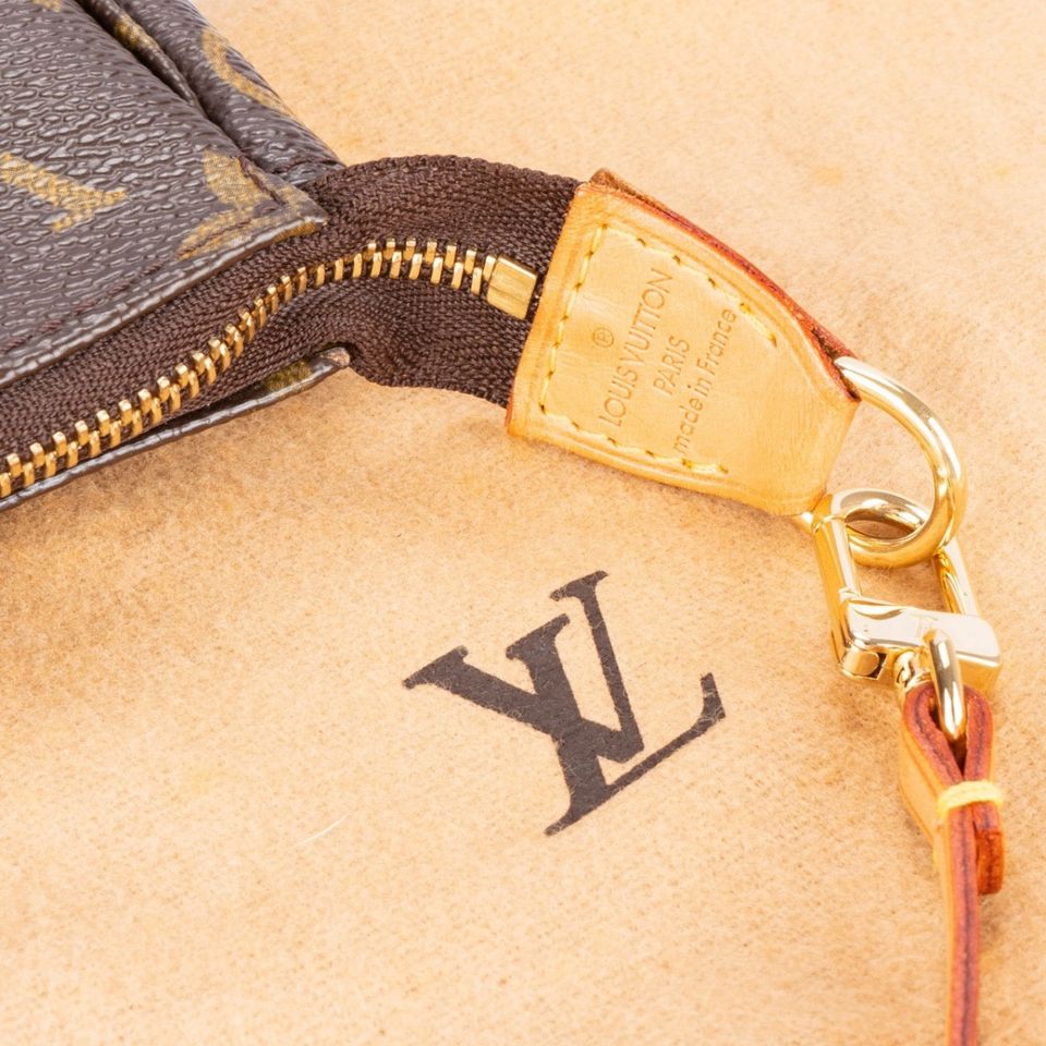 Louis Vuitton Monogram Pochette Accessoire Handtasche in Halle