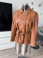 Lederjacke Bickerjacke Ectleder Cognac Gr.40/L Nordrhein-Westfalen - Krefeld Vorschau