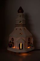 Weihnachten Kirche Turm Haus Licht Lampe Leuchte Deko 32cm TOP Niedersachsen - Wolfsburg Vorschau