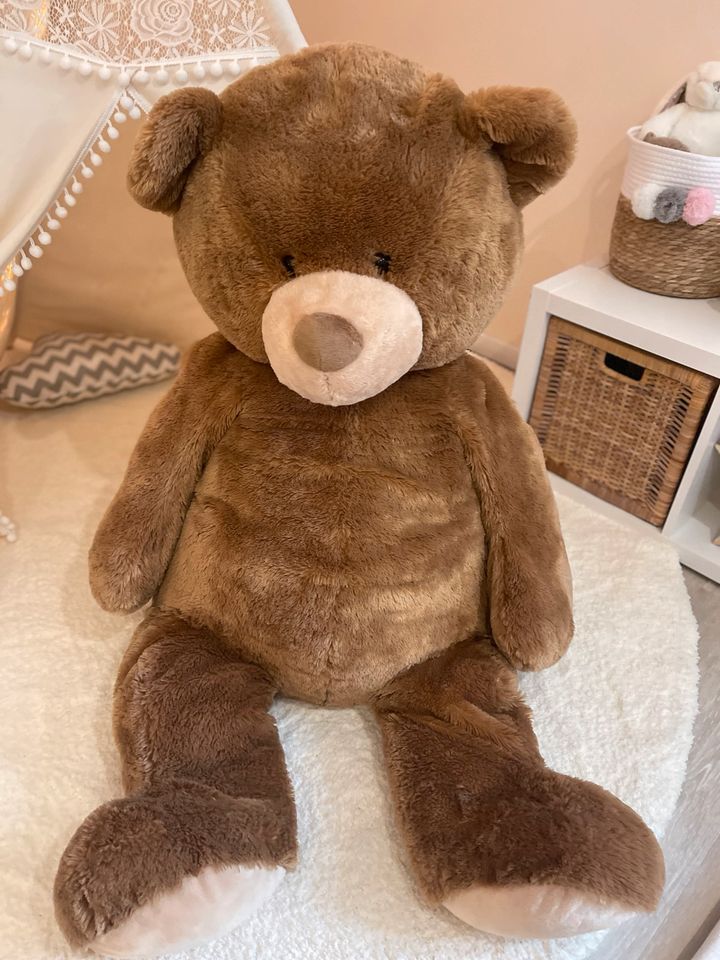 XXL Teddy Teddybär neuwertig Ostergeschenk Ostern Kuscheltier in Bedburg