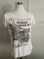 " HARD ROCK CAFE " T-Shirt " weiß mit Applikationen aus LA Nordrhein-Westfalen - Kempen Vorschau