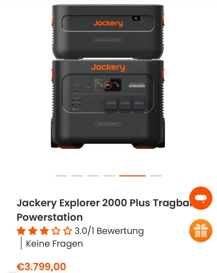 Neu Jackery 2000 plus Explorer set 4000 ovp  Rechnung Letzte ❗️ in Berlin