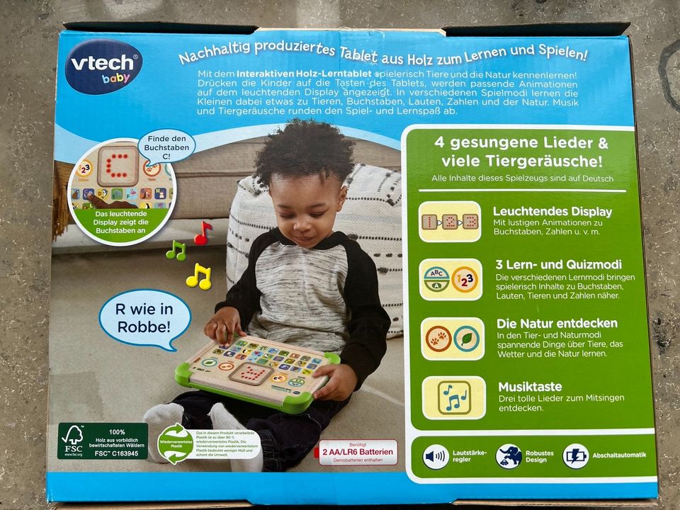 Vtech interaktives Holz Lerntablet in Düren