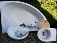 Bad/Acrylbadewanne/Waschbecken/Sanitär/Toilette/Handwaschbecken Hessen - Alsfeld Vorschau