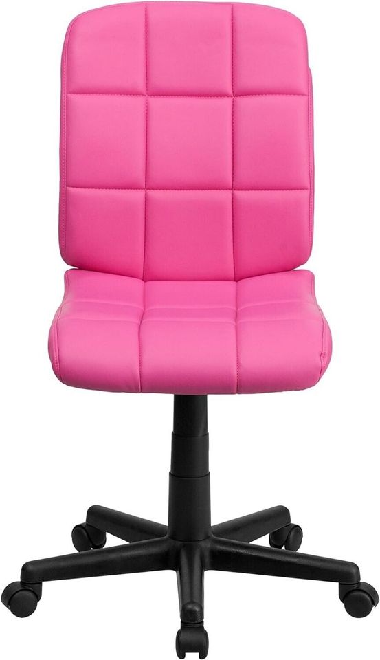 Schreibtischstuhl um 360° drehbar höhenverstellbarer Stuhl Pink in Berlin
