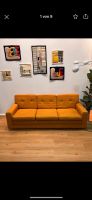 Vintage Wohnzimmer Couch Mid Century Sofa Gelb 70er Chair 60er Eimsbüttel - Hamburg Rotherbaum Vorschau