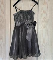 Trägerloses Kleid Silber grau von Laona Ballkleid Bayern - Werneck Vorschau