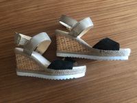 Gabor Schuhe Sandalen Blockabsatz schwarz Gold Beige 39 wie neu Düsseldorf - Eller Vorschau