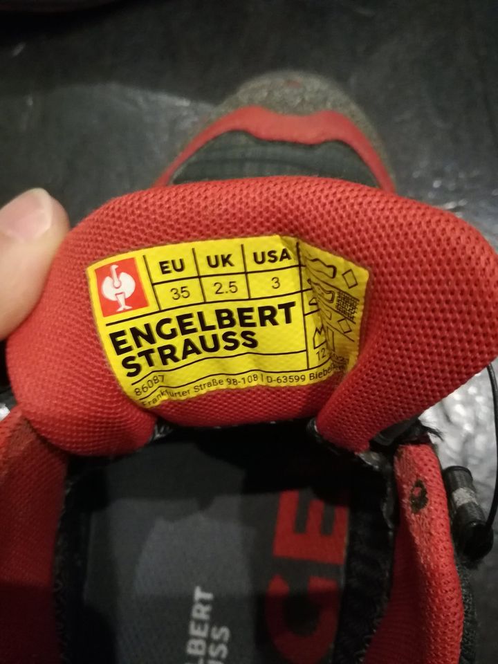 ENGELBERT STRAUSS Allroundschuhe Schuhe wasserdicht Gr. 35 in Seibis