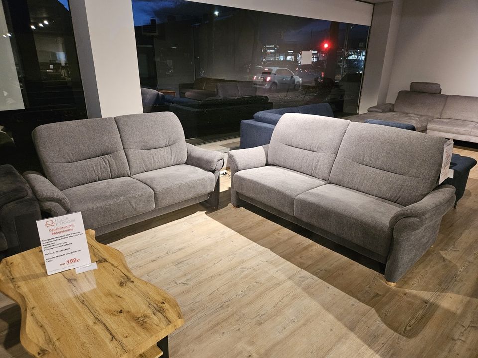 NEU Couchgarnitur Sofas elektrisch Motor Vorziehbank Federkern %% in Vreden