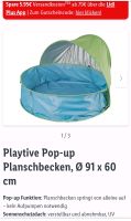 Baby Pool Planschbecken mit UV Schutz Dach Nordrhein-Westfalen - Emmerich am Rhein Vorschau