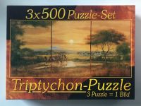 M.I.C. Puzzle 3x 500 Teile Puzzle Afrika Triptychon OVP Kreis Pinneberg - Elmshorn Vorschau