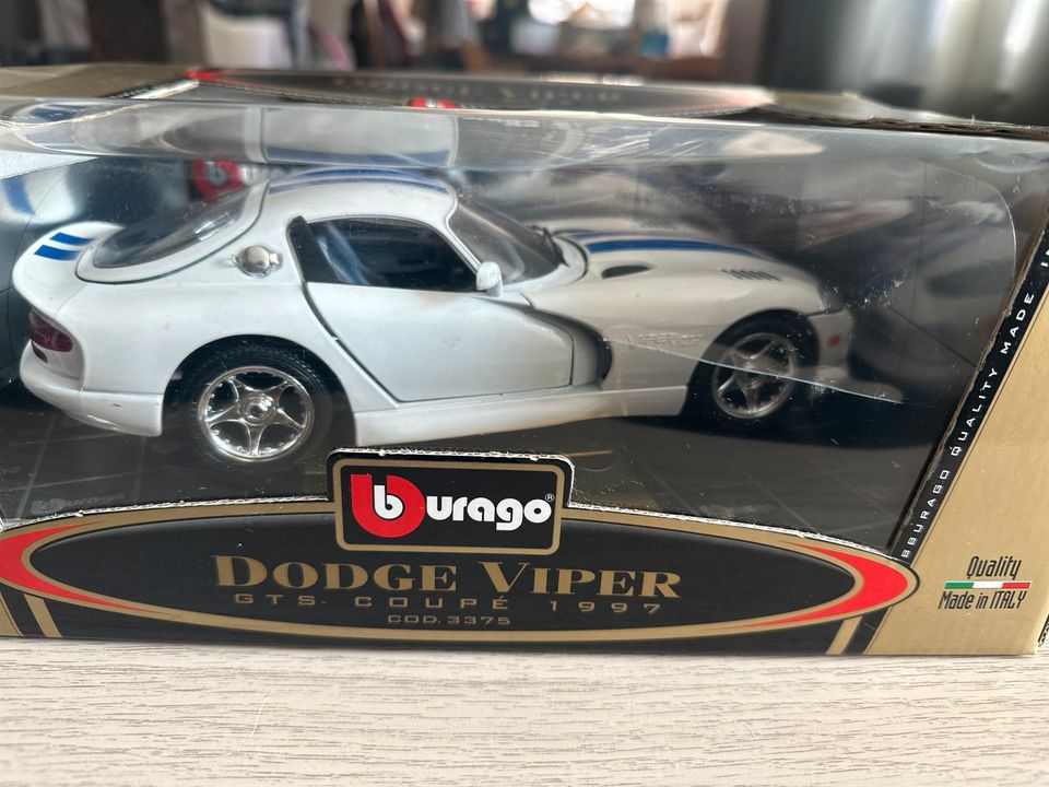 Burago Dodge Viper GTS Coupé 1997 in Rosenthal