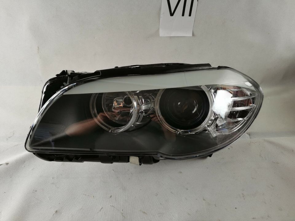 BMW 5er F10 F11 LINKS SCHEINWERFER HALOHEN HEADLIGHT LEFT 7203239 in Neu-Isenburg