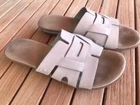 Rieker Damenpantolette - Größe 39 - beige/taupe Bayern - Herrsching Vorschau