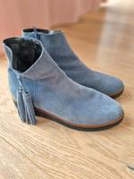 Stiefelette Boots Gr.41 Copenhagen  Wildleder taupe Quaste Bayern - Goldbach Vorschau