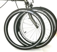 Brompton Klapprad / Faltrad - 2 x Schwalbe Marathon Racer Reifen Berlin - Schöneberg Vorschau